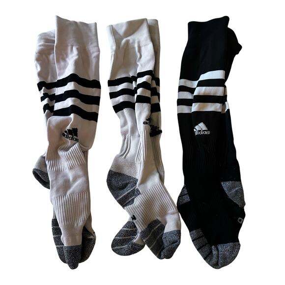 Adidas Soccer Sock Bundle Youth Medium (3 Pairs) - Picture 1 of 4